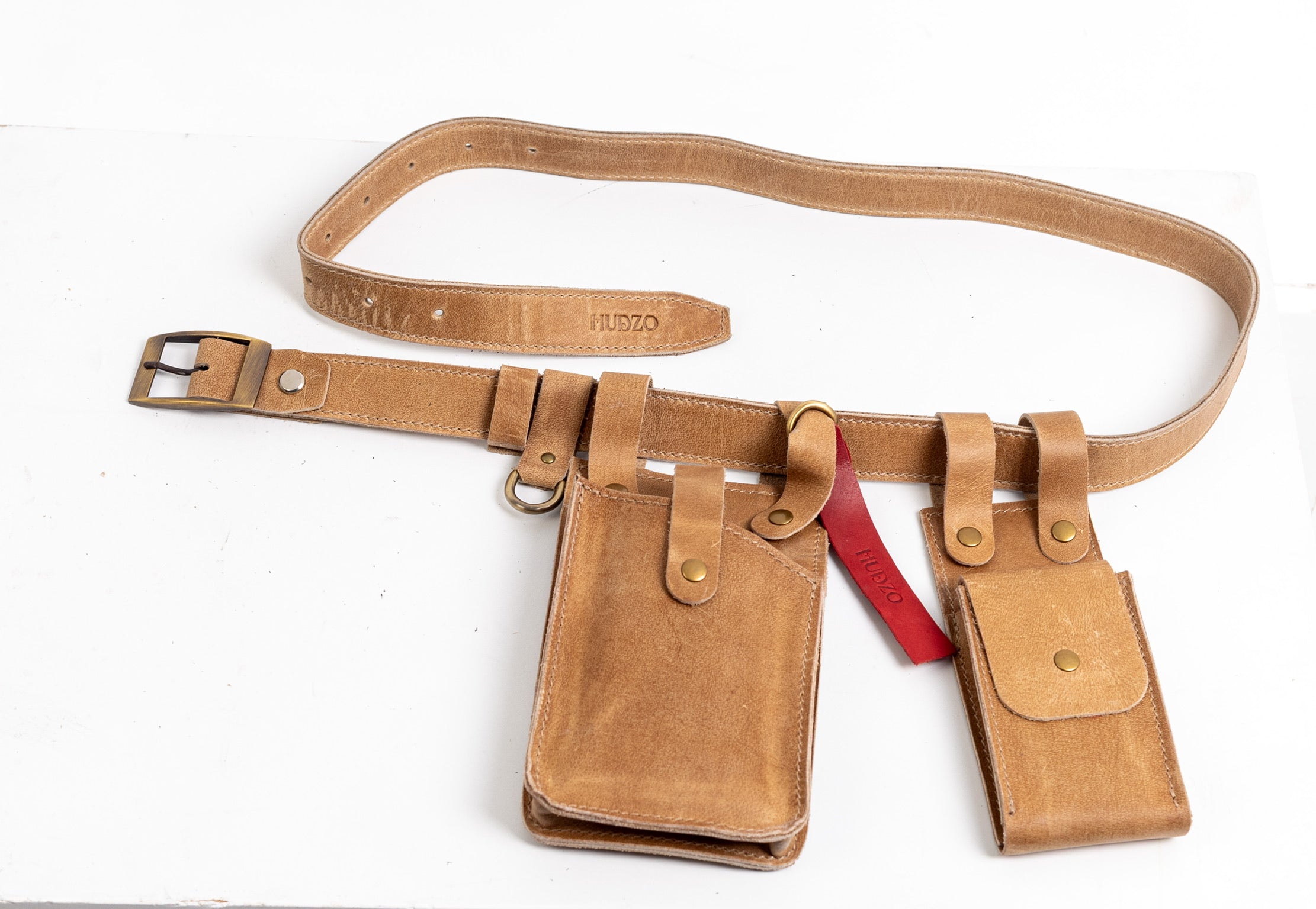 Hudzo handsfree essential beltbag- Beige - waterproof beige